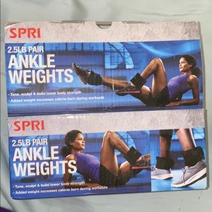 Ankle weights 2.5 lbs